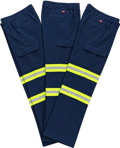 Men vis work pants - hi,